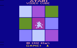 Atari Video Cube Title Screen